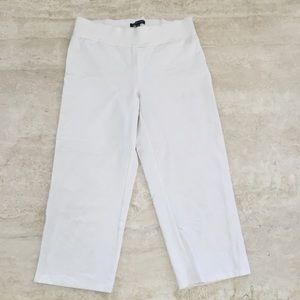 Eileen Fisher Stretchy Crepe Capri Pants - Sz XS
